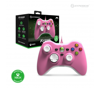Mando Controlador Hyperkin Xenon Con Cable Controller - Xbox X - S/Xbox1/PC (Pink)