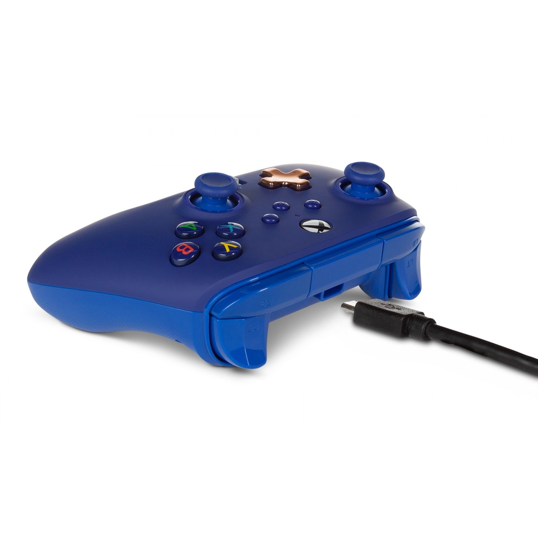 Mando Controlador PowerA Enhanced Con Cable Controller - Xbox Series X/S - Midnight Blue
