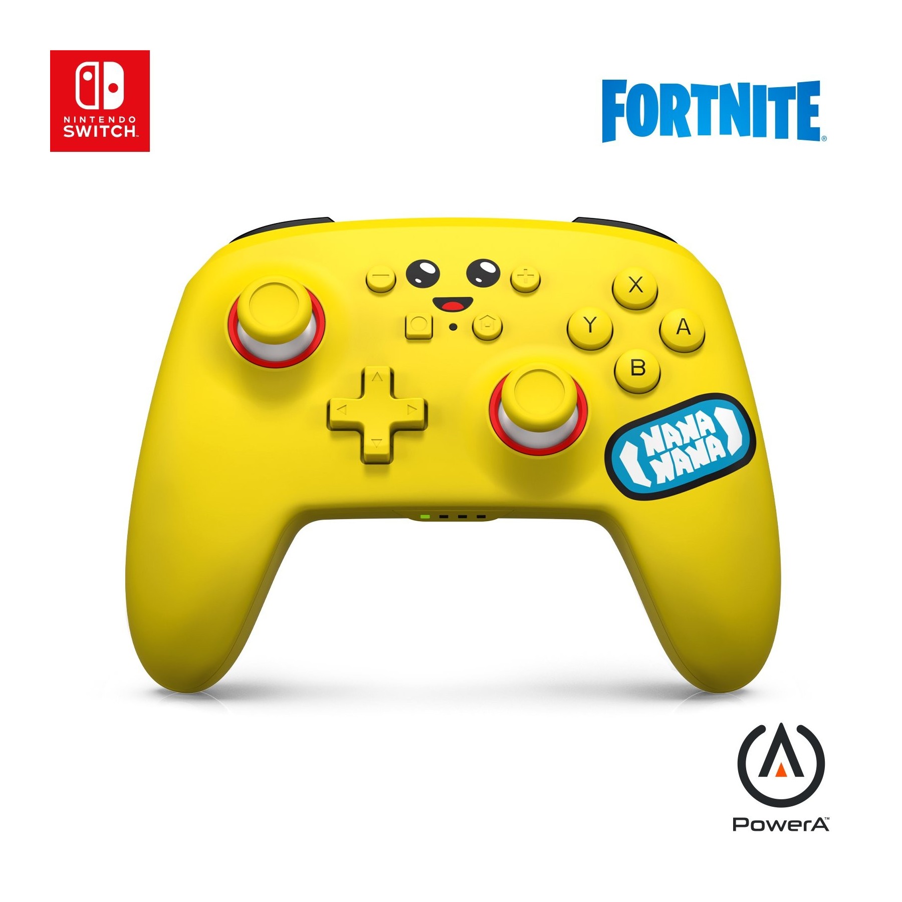Mando Controlador PowerA Enhanced Inalambrico Controller - Peely Fortnite (Nintendo Swich)