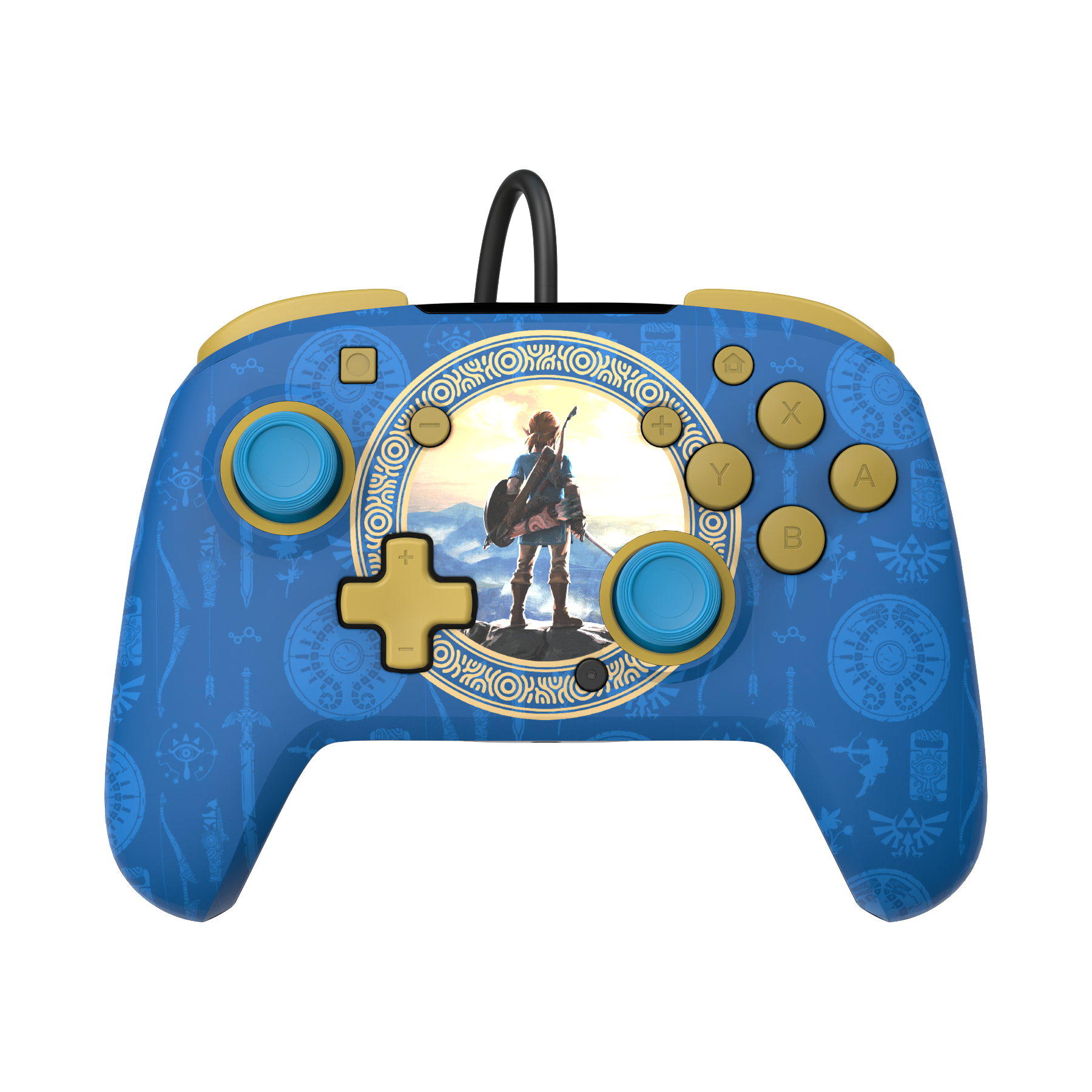 Mando Controlador PDP Rematch Con Cable controller - Zelda Hyrule Blue