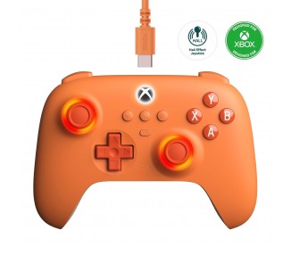 Mando Controlador 8BitDo Ultimate C Con Cable Xbox Gamepad Orange