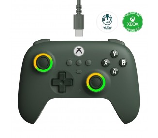 Mando Controlador 8BitDo Ultimate C Con Cable Xbox Gamepad Dark Green