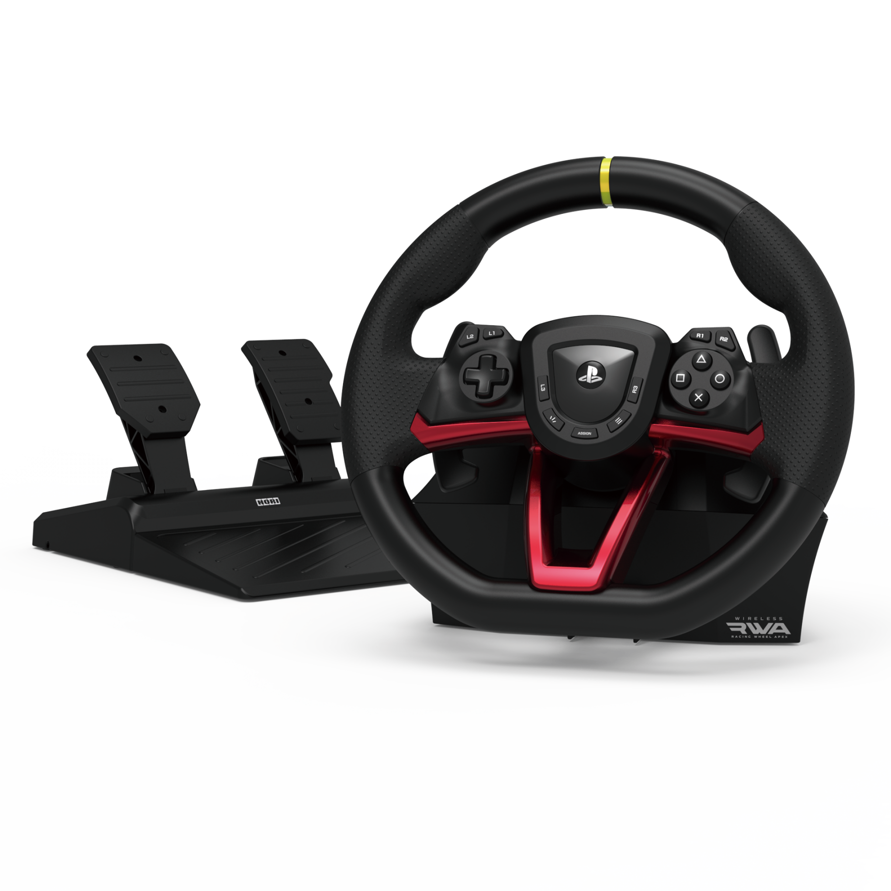 HORI Inalambrico Volante de Carreras Apex para Playstation 5, PlayStation 4 and PC