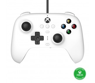 8BitDo Ultimate Con Cable Xbox Pad Blanco (Xbox Series X/S, XONE, PC)