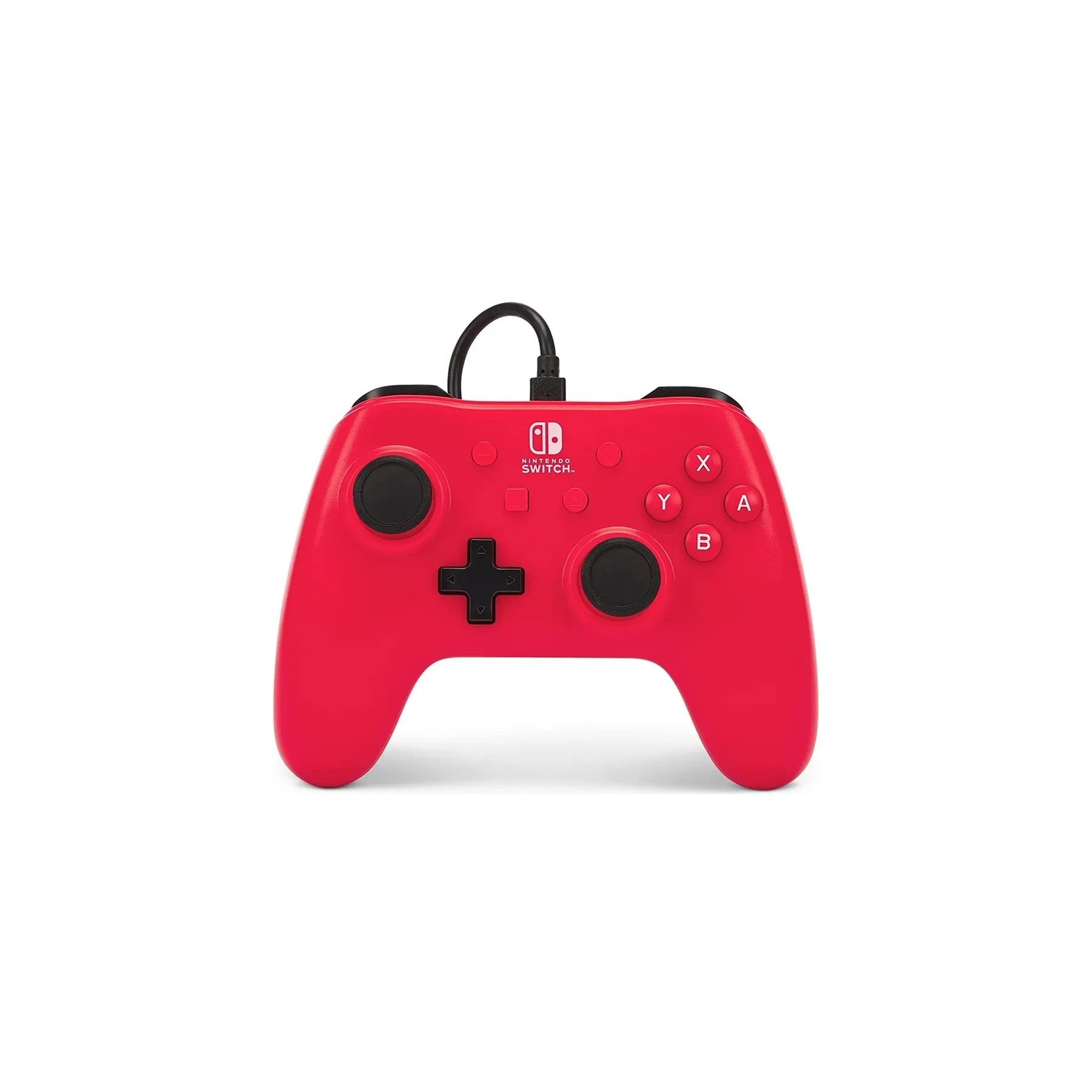 Mando Controlador Powera Con Cable Controller Raspberry Red
