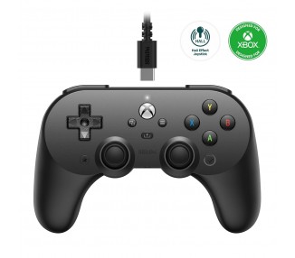 Mando Controlador 8BitDo Pro 2 Con Cable Xbox Gamepad Negro