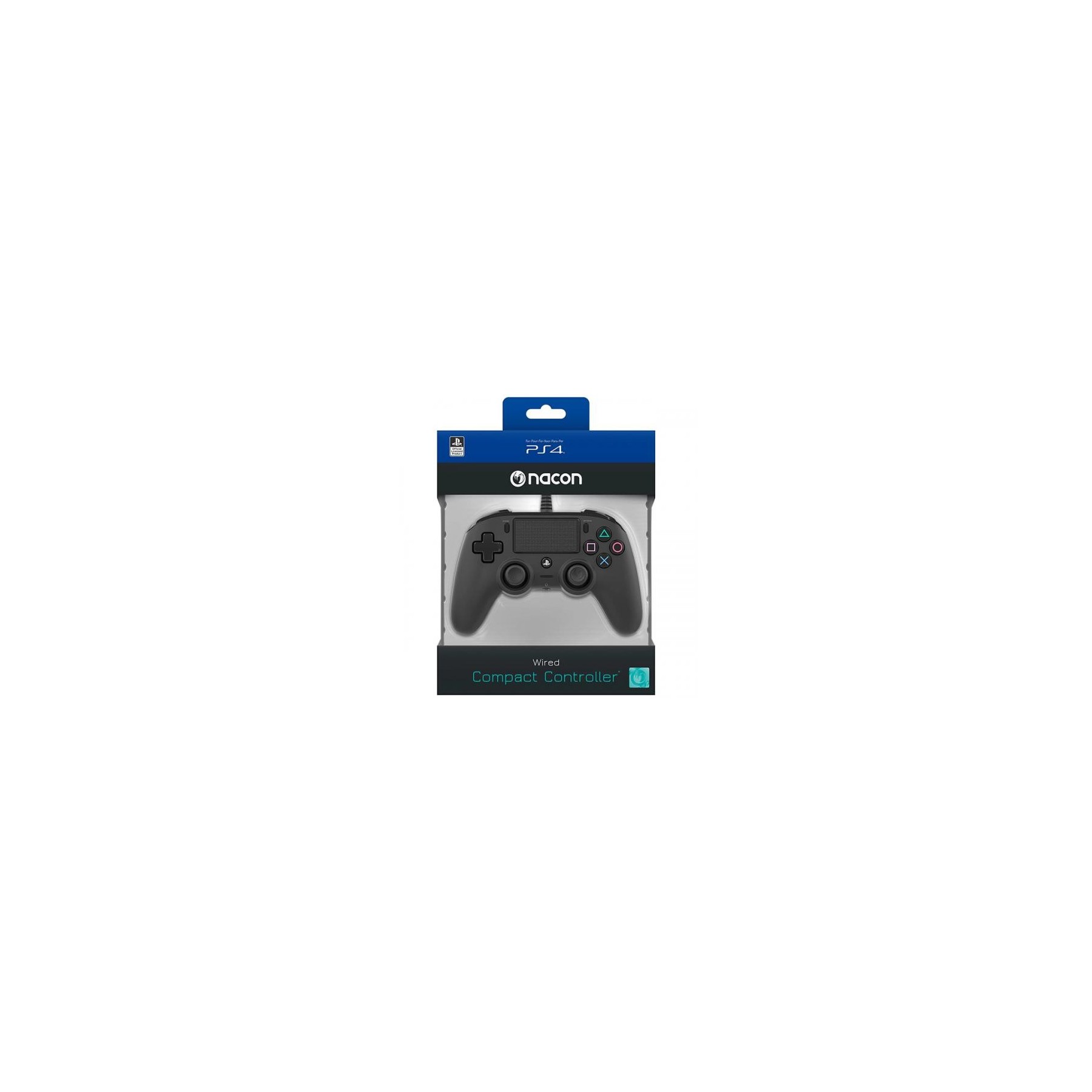 Wired Pad Ps4 Black Nacon