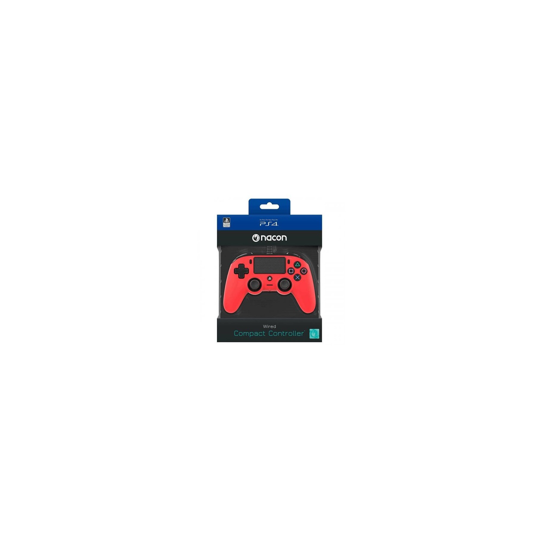 Wired Pad Ps4 Red Nacon
