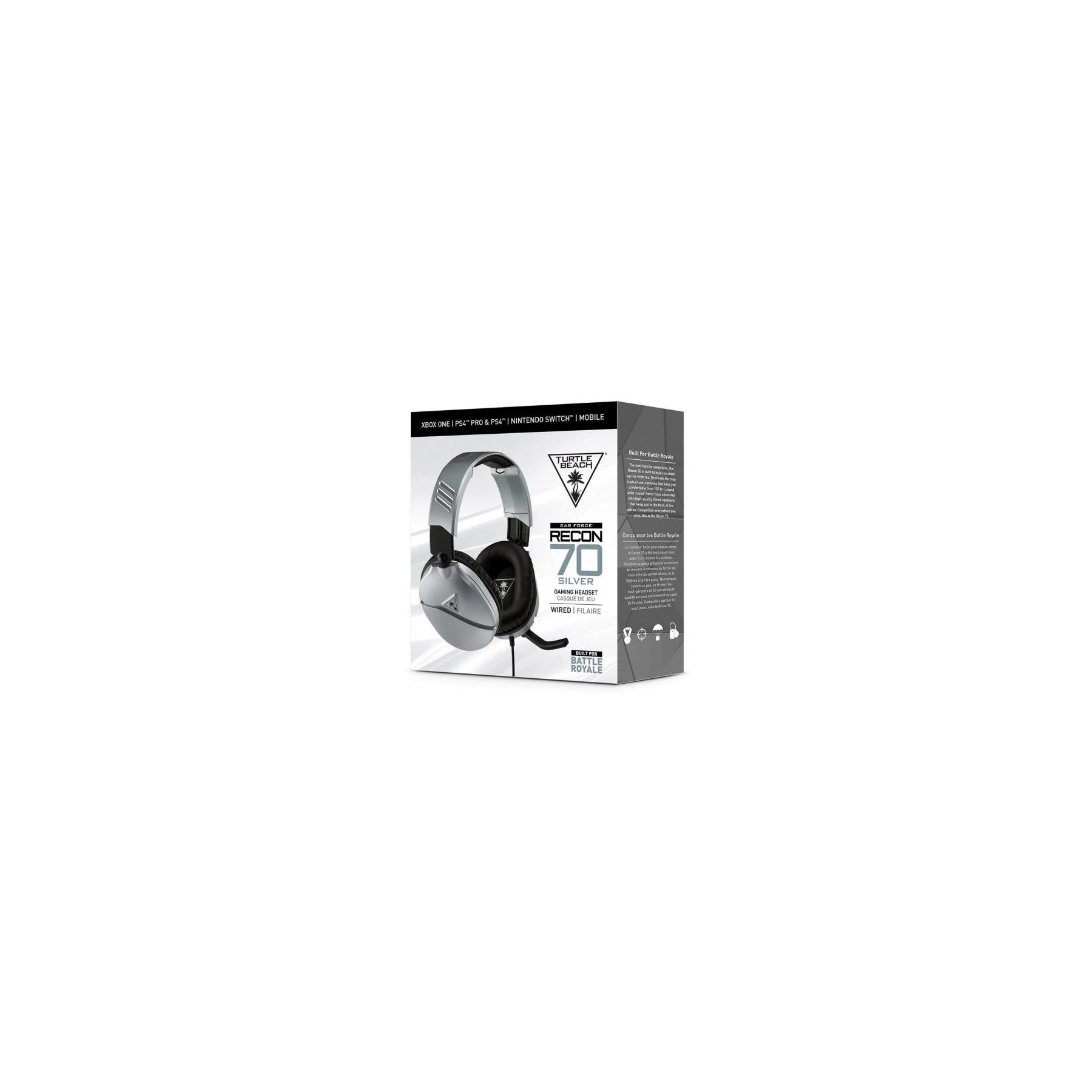 Cuffie Recon 70 Silver (PS/Xbox/Switch)