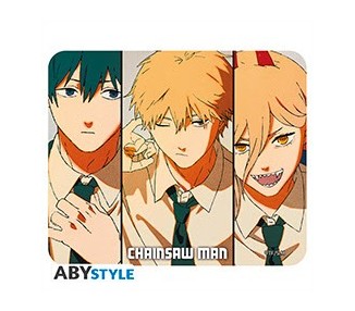 Chainsaw Man Tappetino Mouse: Denji, Aki & Power 23cm