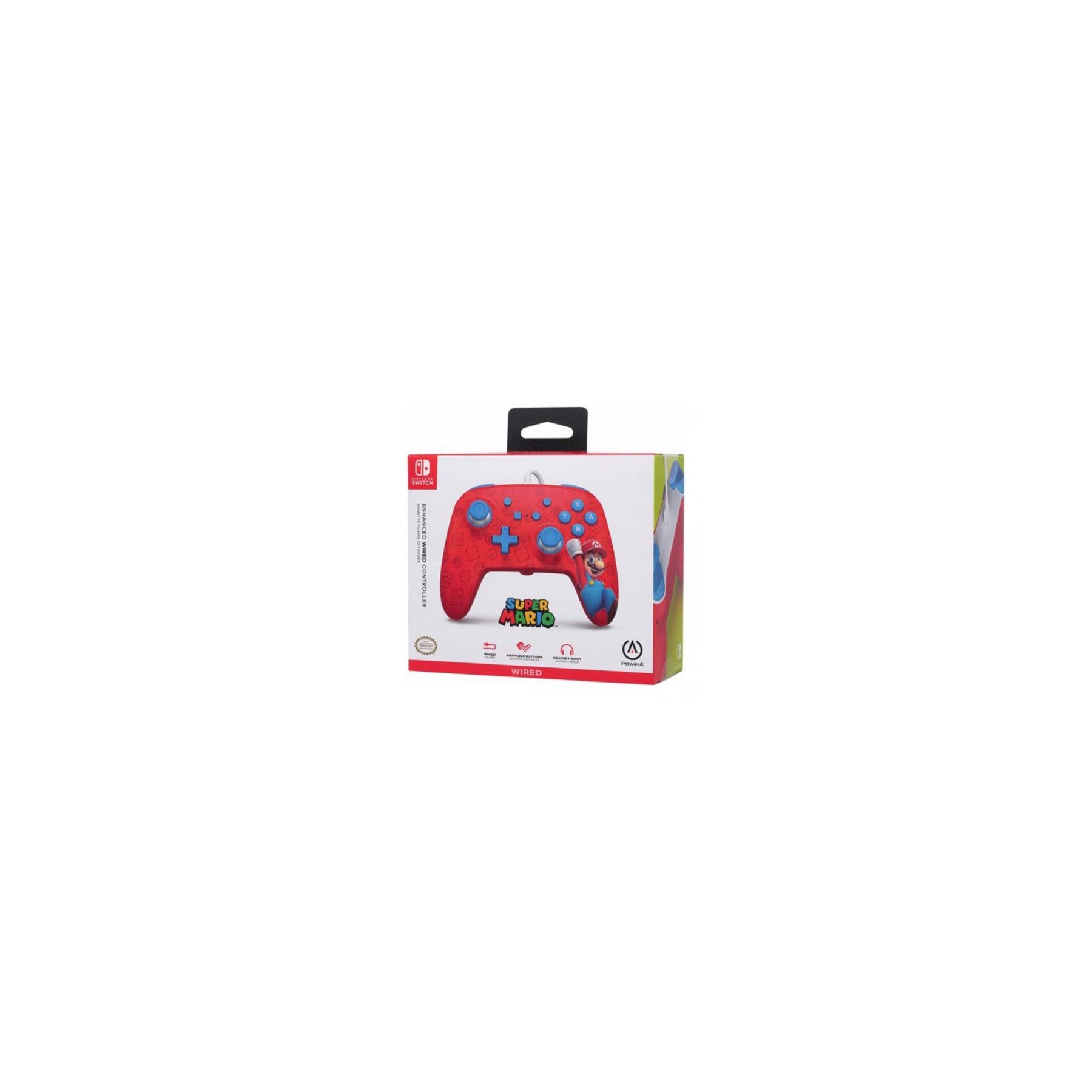 PowerA NSW ENH Wired Controller WOO HOO MARIO