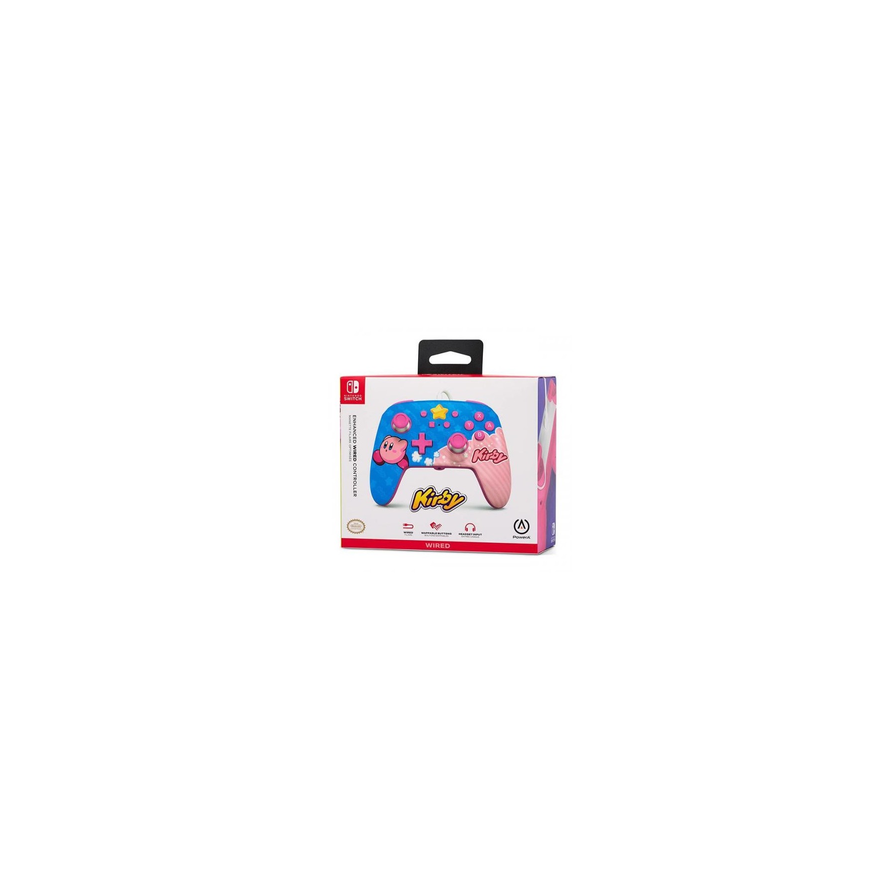 PowerA NSW ENH Wired Controller Kirby