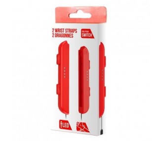 Pair of Joy-Con Hand Wrist Straps Red