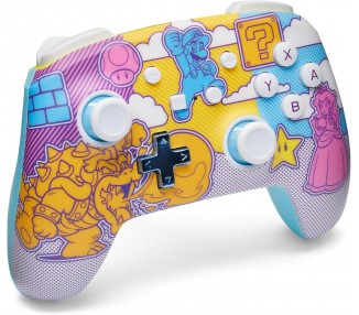 Mando Controlador PowerA Enhanced Inalambrico Controller - Mushroom Kingdom Pop Art (Nintendo Switch)