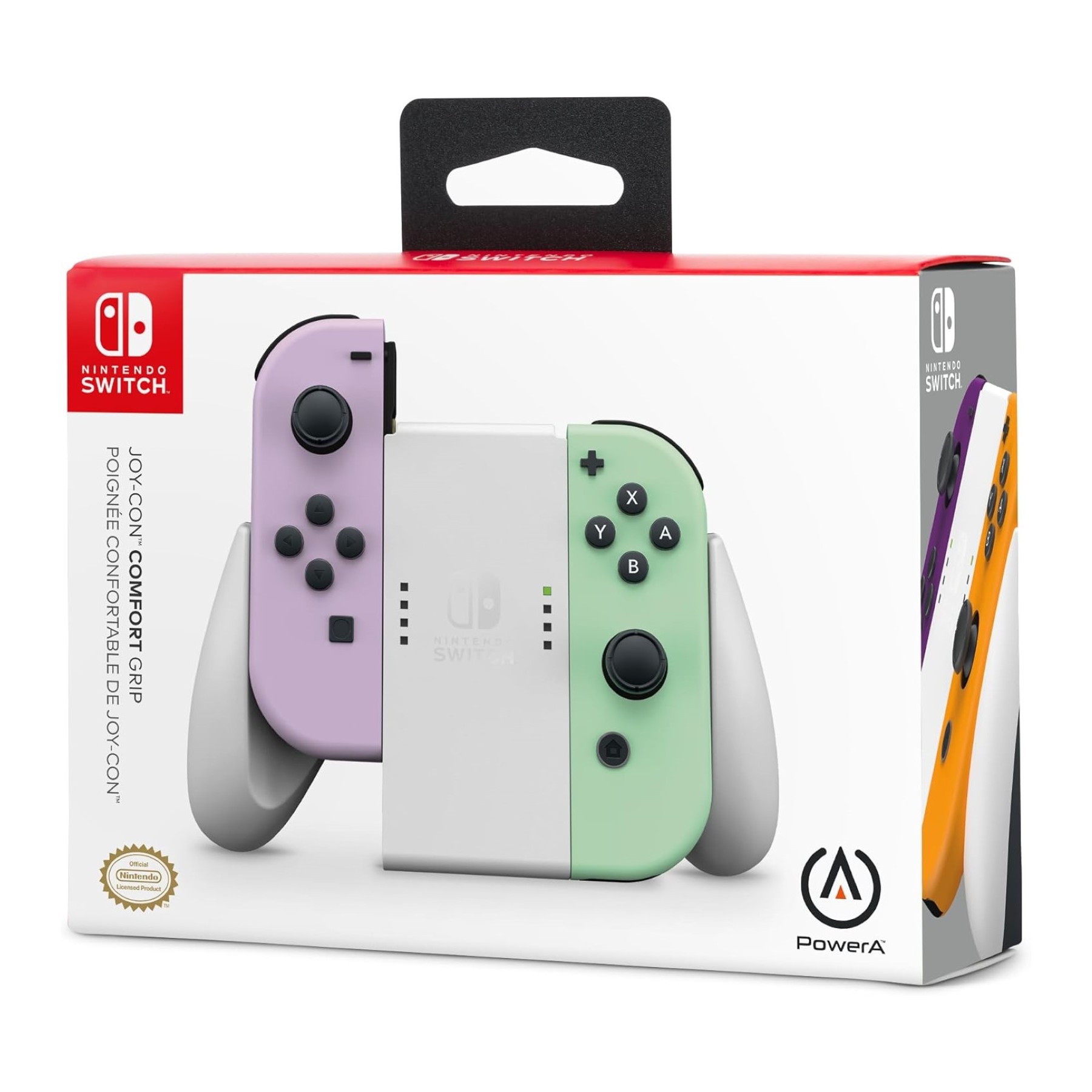 PowerA Joy-Con Comfort Grip ‒ Blanco (Nintendo Switch)