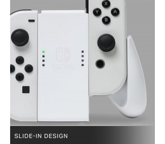 PowerA Joy-Con Comfort Grip ‒ Blanco (Nintendo Switch)