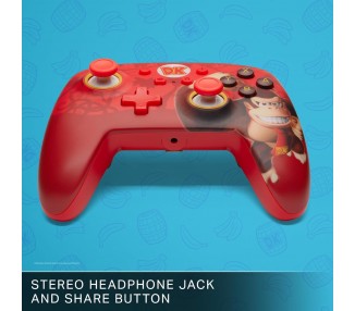 Mando Controlador PowerA Enhanced Con Cable Controller - Donkey Kong Flex (Nintendo Switch)