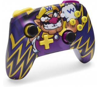 Mando Controlador PowerA Enhanced Inalambrico Controller - Wario (Nintendo Switch)
