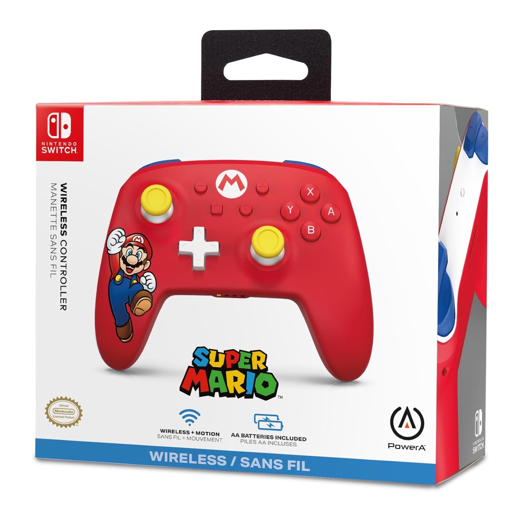 PowerA Wireless Controller ‒ Mario Joy (Nintendo Switch)