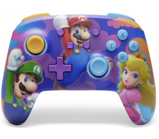 PowerA Enhanced Wireless Controller - Color Splash Heroes Nintendo Switch)
