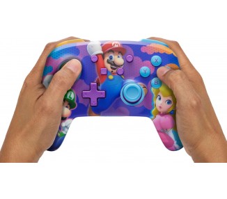 PowerA Enhanced Wireless Controller - Color Splash Heroes Nintendo Switch)
