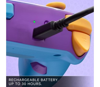 PowerA Enhanced Wireless Controller - Color Splash Heroes Nintendo Switch)