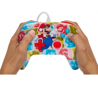 PowerA Enhanced Wired Controller - Mario Hero Reel (Nintendo Switch)