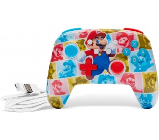 PowerA Enhanced Wired Controller - Mario Hero Reel (Nintendo Switch)