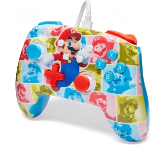 PowerA Enhanced Wired Controller - Mario Hero Reel (Nintendo Switch)