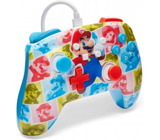PowerA Enhanced Wired Controller - Mario Hero Reel (Nintendo Switch)