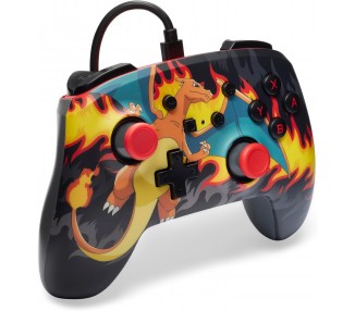 PowerA Enhanced Wired Controller - Charizard Firestorm (Nintendo Switch)