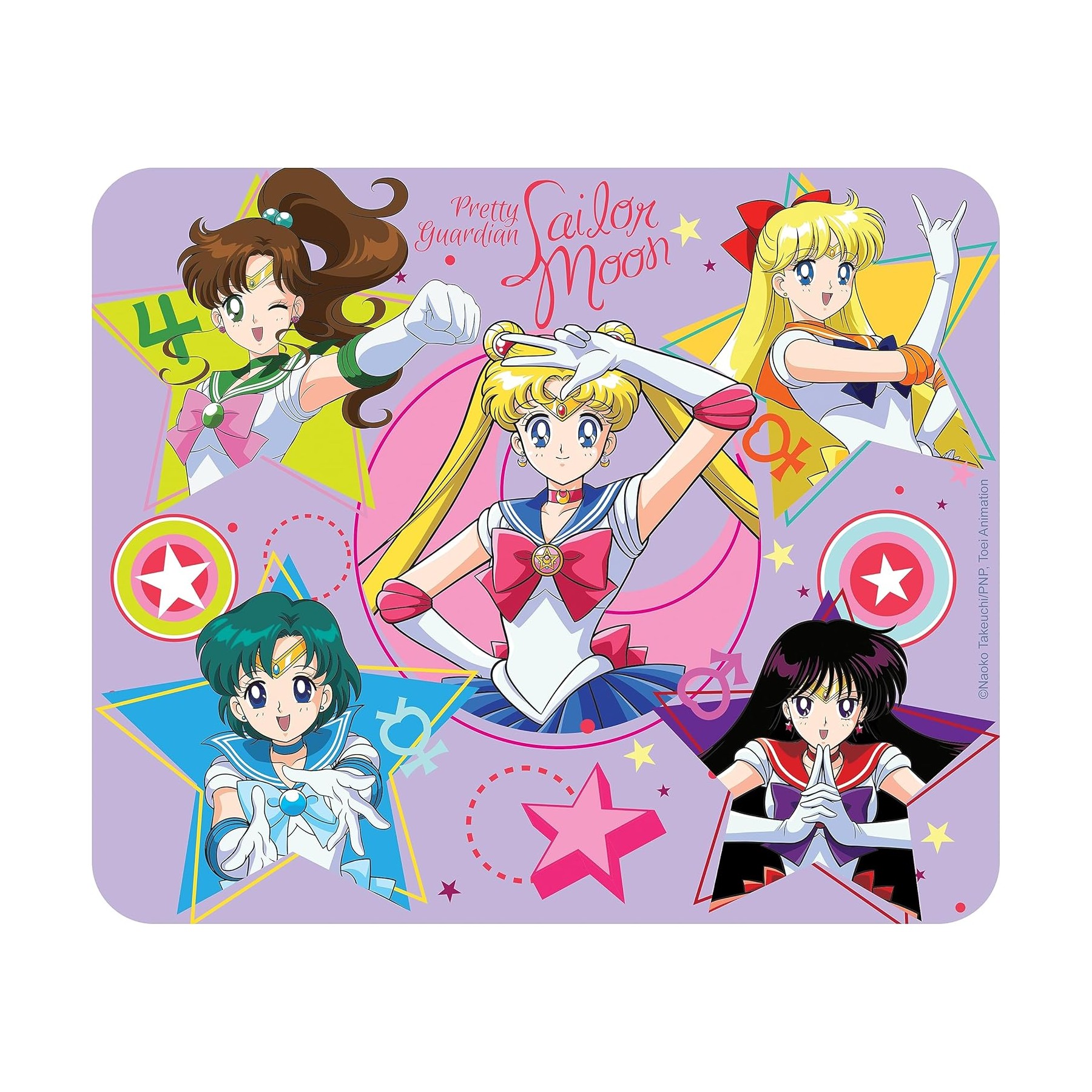 Sailor Moon Tappetino Mouse Sailor warriors 23cm
