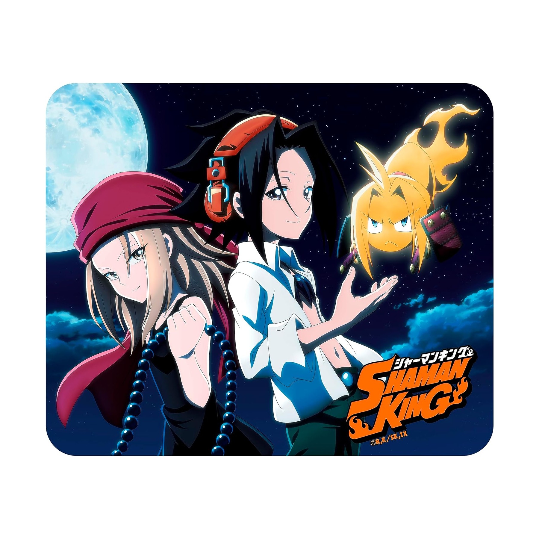 Shaman King Tappetino Mouse: Yoh & Anna 23cm