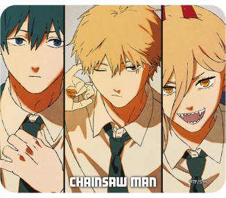 Chainsaw Man Tappetino Mouse: Denji, Aki & Power 23cm