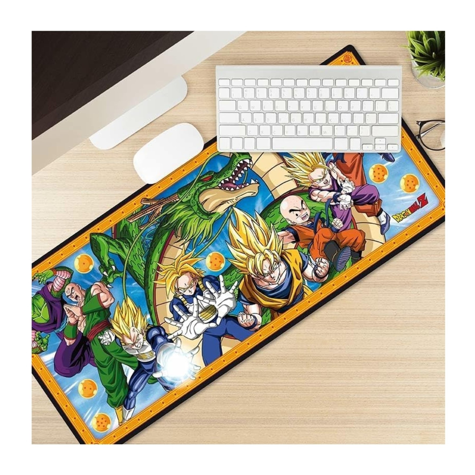 Tappetino Mouse XXL Dragon Ball: Group 90x40cm