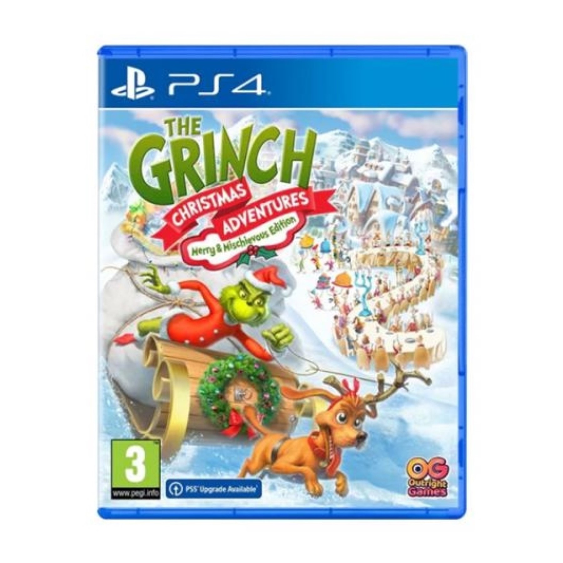 The Grinch: Christmas ADV Merry & Michievous ED Juego Fisico para consola Sony PlayStation 4 PS4