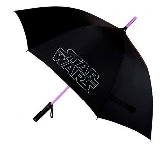 Paraguas manual Star Wars 53cm efecto espada laser