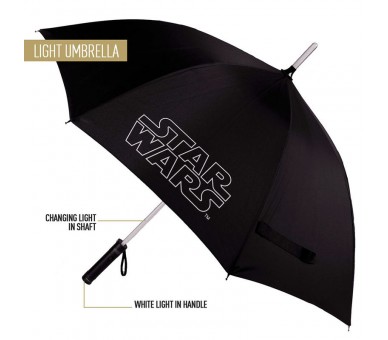 Paraguas manual Star Wars 53cm efecto espada laser