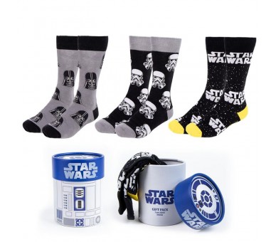 Set 3 calcetines Star Wars adulto surtido