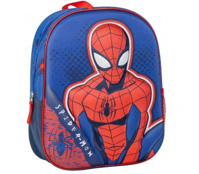 Mochila 3D Spiderman Marvel 31cm