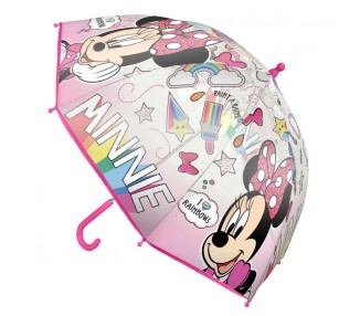 Paraguas manual burbuja Minnie Disney POE 45cm