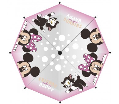 Paraguas manual burbuja Minnie Disney 45cm
