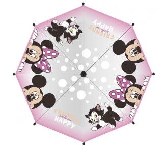 Paraguas manual burbuja Minnie Disney 45cm