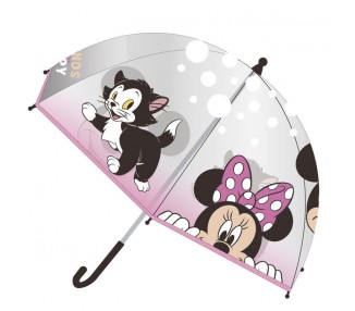 Paraguas manual burbuja Minnie Disney 45cm