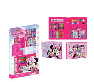 Set papeleria coloreable Minnie Disney