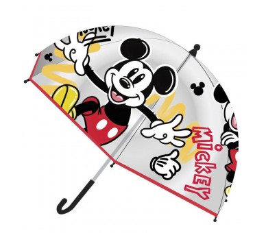 Paraguas manual burbuja Mickey Disney 45cm