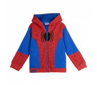 Sudadera capucha cremallera Spiderman Marvel