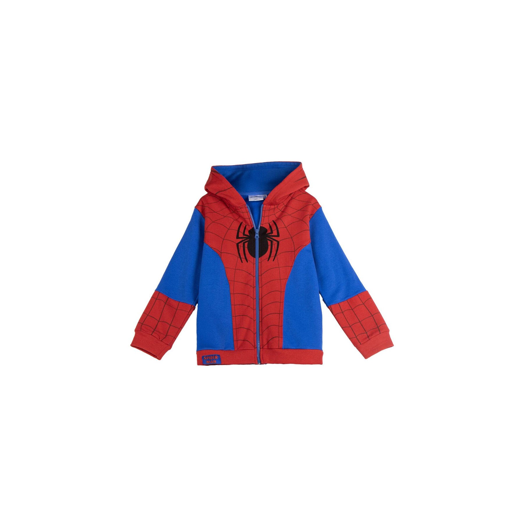 Sudadera capucha cremallera Spiderman Marvel