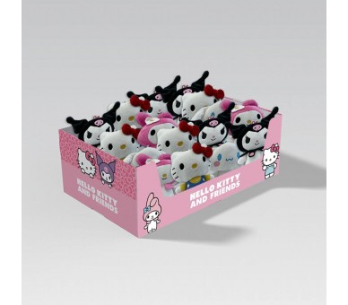 Llavero peluche Hello Kitty and Friends surtido