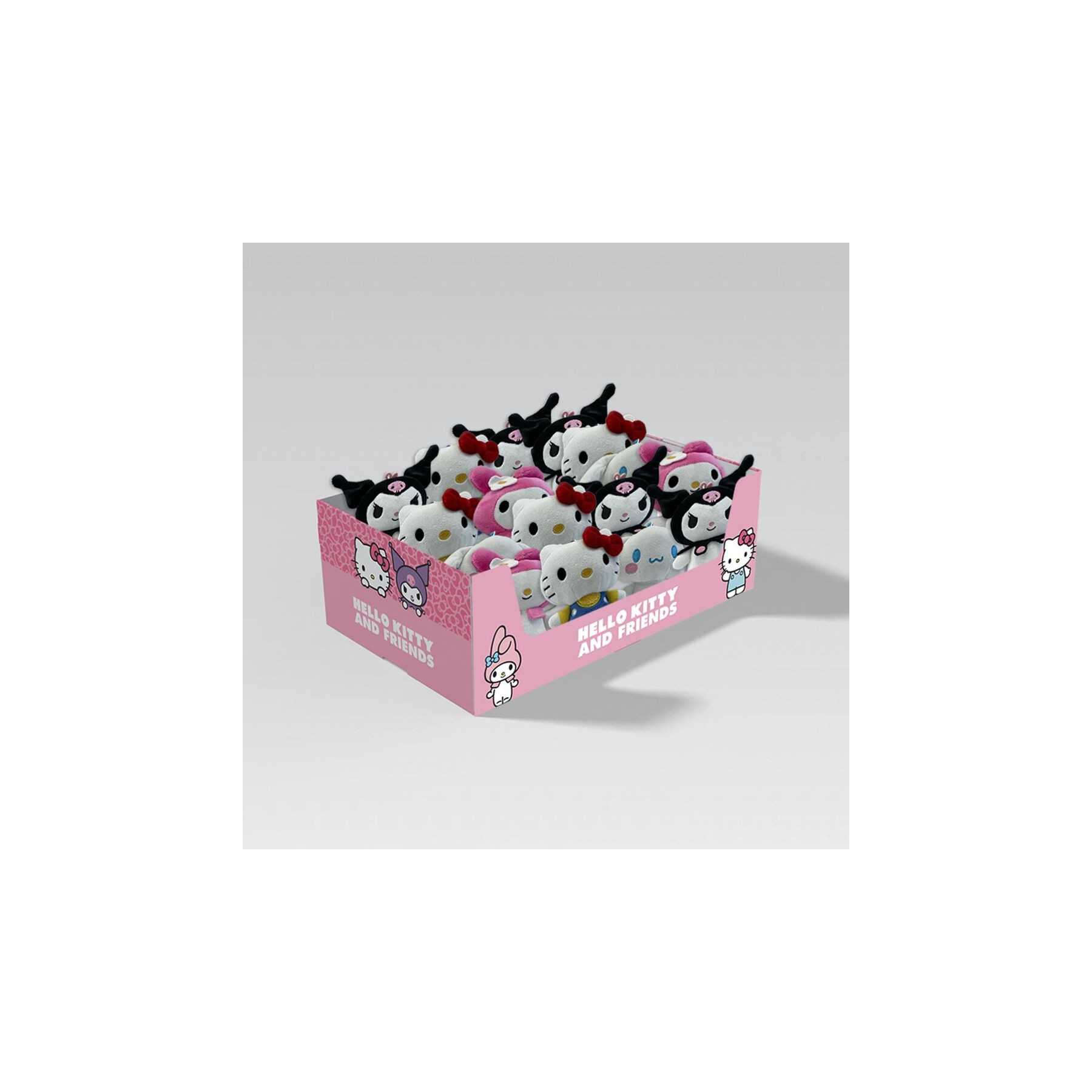 Llavero peluche Hello Kitty and Friends surtido